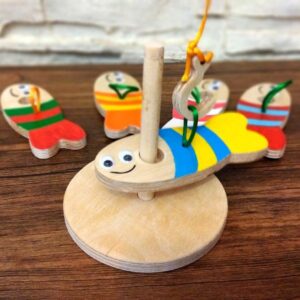 اسباب بازی ماهیگیری چوبی