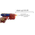 تفنگ و ماسک مدل مرد عنکبوتی